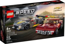 LEGO® 76903 Speed Champions Samochód wyścigowy Chevrolet Corvette C8.R i 1968 Chevrolet Corvette