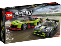 LEGO® 76910 Speed Champions Aston Martin Valkyrie AMR PRO i Aston Martin Vantage GT3