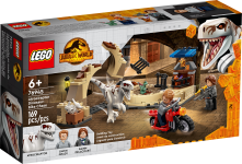 LEGO® 76945 Jurassic World Atrociraptor: pościg na motocyklu