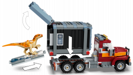 LEGO® 76948 Jurassic World Ucieczka tyranozaura i atrociraptora