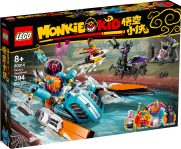 „LEGO® 80014 Monkie Kid Motorówka Sandy’ego”