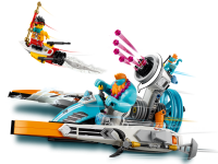 „LEGO® 80014 Monkie Kid Motorówka Sandy’ego”