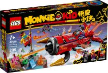 LEGO® 80019 Monkie Kid Piekielny odrzutowiec Red Sona