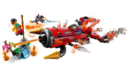 LEGO® 80019 Monkie Kid Piekielny odrzutowiec Red Sona