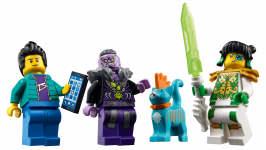 LEGO® 80020 Monkie Kid Odrzutowiec Biały Smok