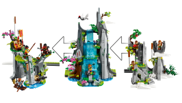 LEGO® 80024 Monkie Kid Legendarna Góra Kwiatów i Owoców