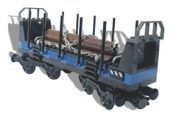 LEGO® 10013 Pociąg Open Freight Wagon