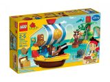 LEGO® 10514 Duplo Jake i Piraci z Nibylandii, Statek piracki Jake