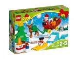 LEGO® 10837 Duplo Zimowe ferie Świętego Mikołaja