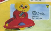 LEGO® 2040 Duplo Pojazd z ludzikiem
