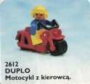 LEGO® 2612 Duplo Motocykl z kierowcą