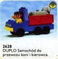 LEGO® 2628 Duplo Samochód do przewozu koni i kierowca