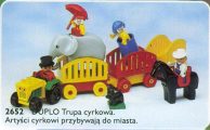 LEGO® 2652 Duplo Trupa cyrkowa