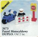 LEGO® 2673 Duplo Patrol motocyklowy