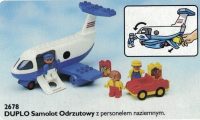 LEGO® 2678 Duplo Samolot odrzutowy