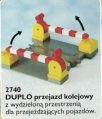 LEGO® 2740 Duplo Przejazd kolejowy
