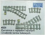 LEGO® 4531 Pociąg Zwrotnice z napędem ręcznym