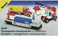 LEGO® 4549 Pociąg Transporter kontenerów