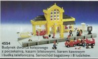 LEGO® 4554 Pociąg Budynek dworca kolejowego