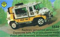 LEGO® 5550 Model Team Rajdowy samochód serwisowy