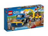 LEGO® 60152 City Zamiatacz ulic i koparka