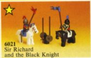 LEGO® 6021 Castle Sir Richard and the Black Knight