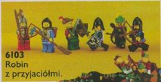 LEGO® 6103 Castle Robin z przyjaciółmi