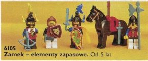 LEGO® 6105 Castle Zamek – elementy zapasowe