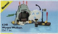 LEGO® 6248 Pirates Wyspa Wulkan
