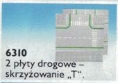 LEGO® 6310 Town Płyty drogowe skrzyżowanie T