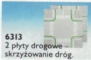 LEGO® 6313 Town Płyty drogowe skrzyżowanie