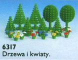 LEGO® 6317 Town Drzewa i kwiaty