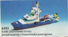 LEGO® 6353 Town Łódź patrolowa straży przybrzeżnej
