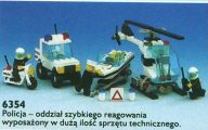 LEGO® 6354 Town Policja – oddział szybkiego reagowania