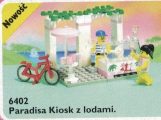 LEGO® 6402 Town Paradisa Kioski z lodami