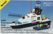 LEGO® 6483 Town Patrola łódź policyjna