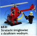 LEGO® 6531 Town Strażacki śmigłowiec z działkiem wodnym