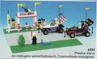 LEGO® 6551 Town Miejsce startu do wyścigów samochodowych