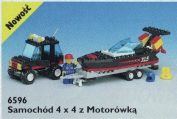 LEGO® 6596 Town Samochód 4×4 z Motorówką