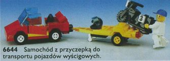 LEGO® 6644 Town Samochód z przyczepką