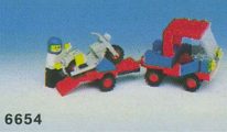LEGO® 6654 Town Motorcycle Transport