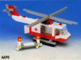 LEGO® 6691 Town Red Cross Helicopter