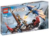 LEGO® 7016 Vikings Załoga statku Wikingów w walce ze smokiem Wyvern