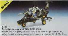 LEGO® 8222 Technic Samolot testowy