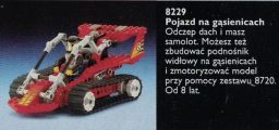 LEGO® 8229 Technic Pojazd na gąsienicach