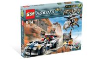 LEGO® 8634 Agents Misja 5: Pościg turbosamochodem
